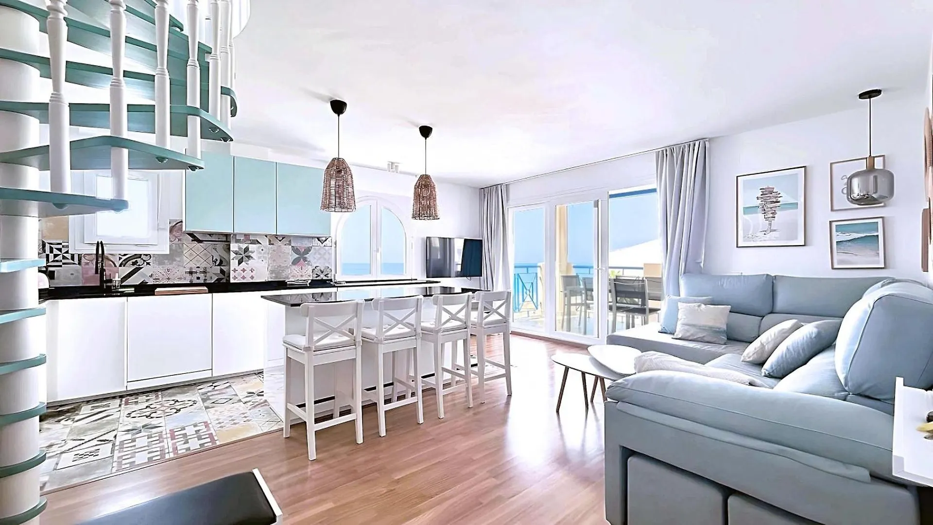 Atico De Albaida Duplex Frente Al Mar Apartment Morche
